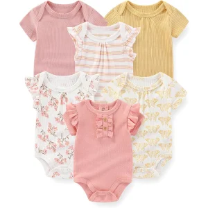 6-Pack Casual Cotton Soft Infants Outfit New born Clothes