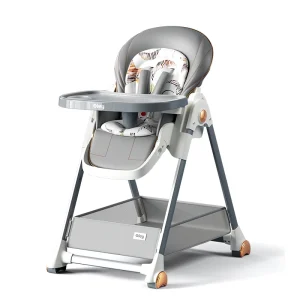 Luxury Baby High Chair with Removable Seat and Tray