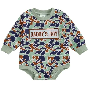 Boys Winter Overalls Baby Long Sleeve Hooded Jumpsuit