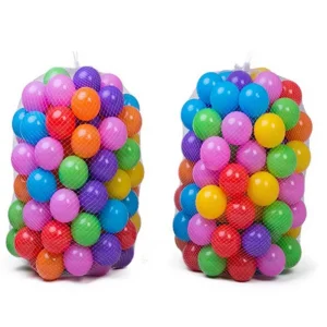 100Pcs Colorful Ball Pit Soft Plastic