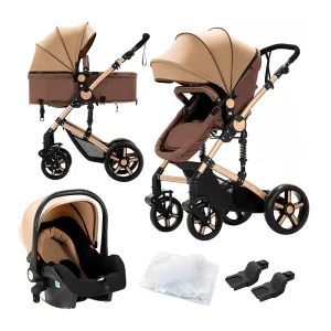 newborn Lightweight  Baby Stroller 3 in 1 Child Safety Seat